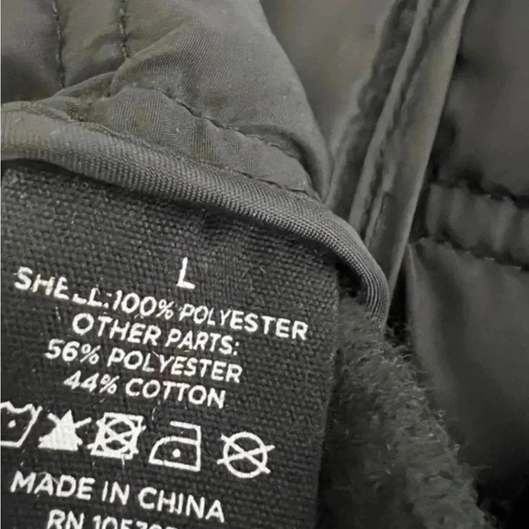 NWT BCBGMaxazria Black Active Zip Jacket, Size Large - Picture 4 of 8